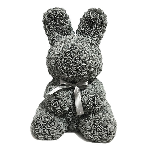 Gray Rose Bunny