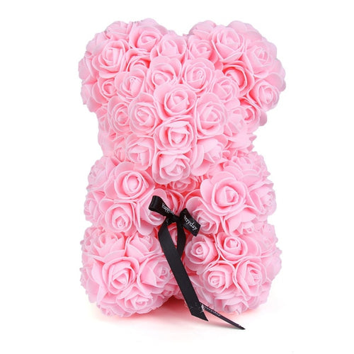 Pink Rose Bear