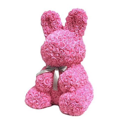 Pink Rose Bunny