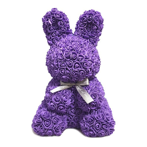 Purple Rose Bunny